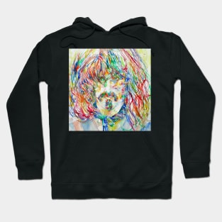 FRANK ZAPPA watercolor portrait .2 Hoodie